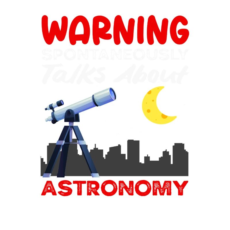 Warning Talks Spontaneously About Astronomy