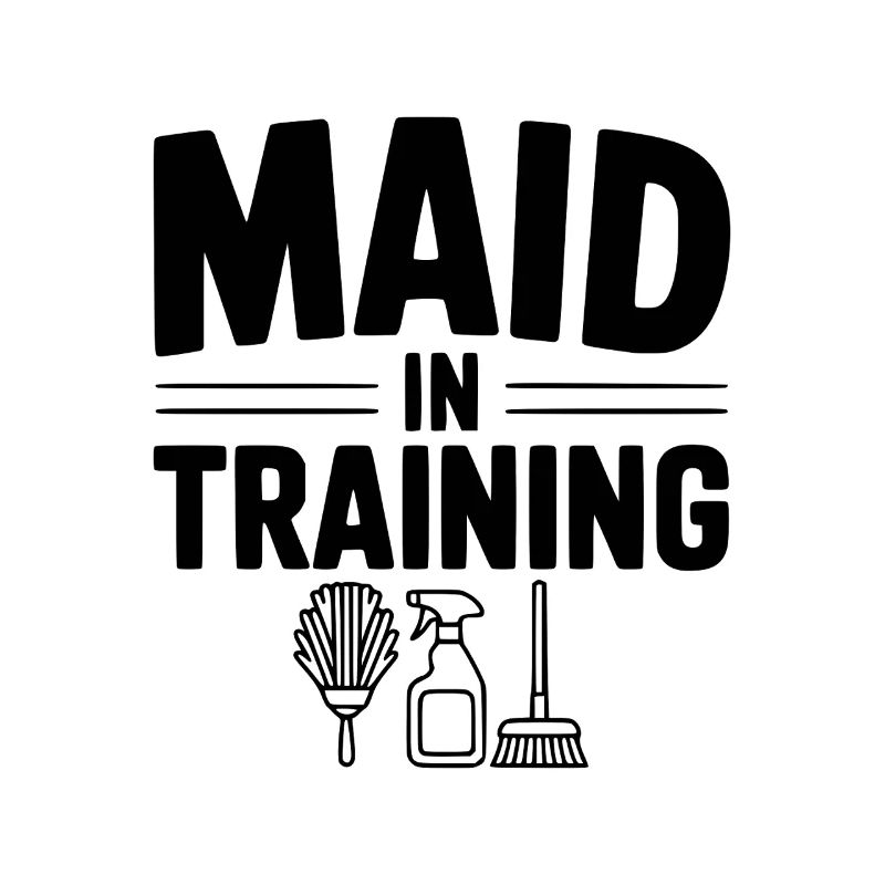 Dienstmädchen in Ausbildung