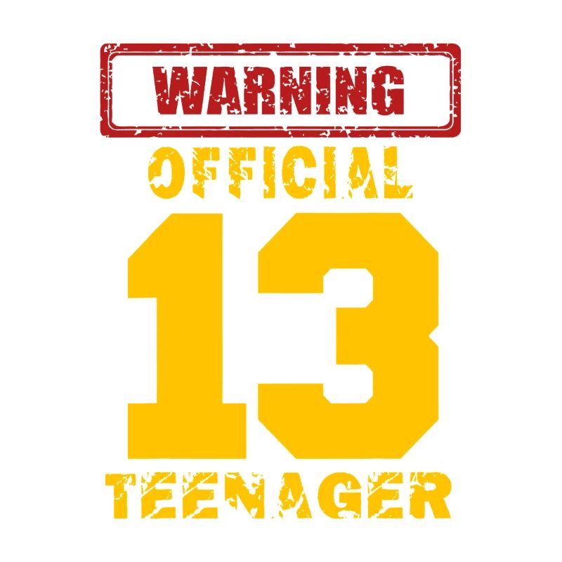 Warnung: Beamter 13 Teenager