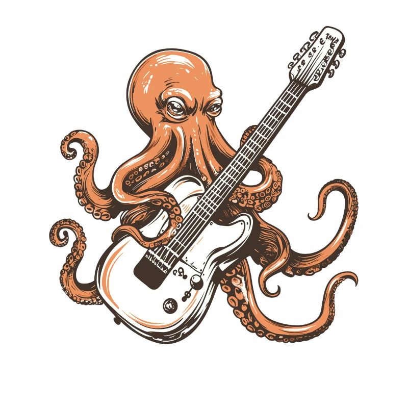 Oktopus Gitarrenriff