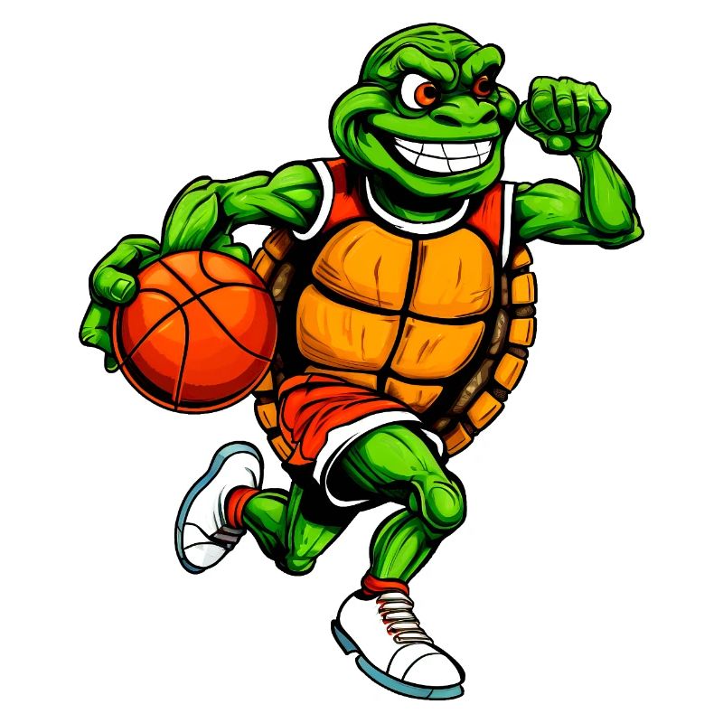 Basketball Schildkröte