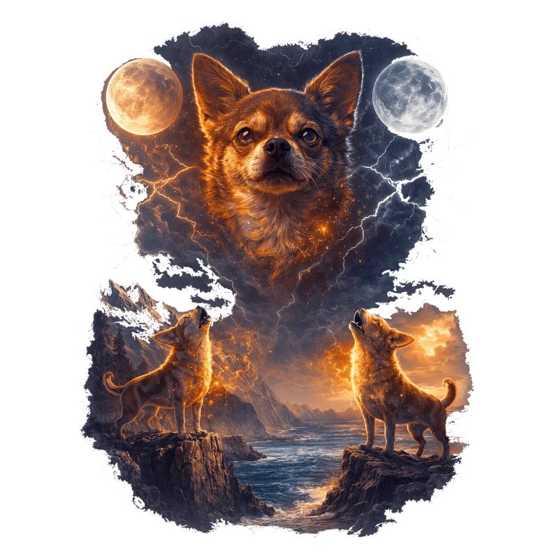 Chihuahua two moons