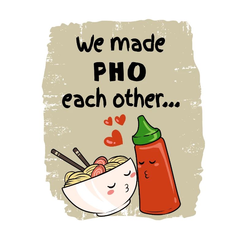 Asia Nudeln Sriracha Love 