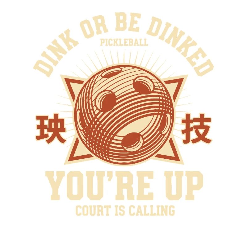 Pickleball drôle de pickleball Dink Or Be Dinked