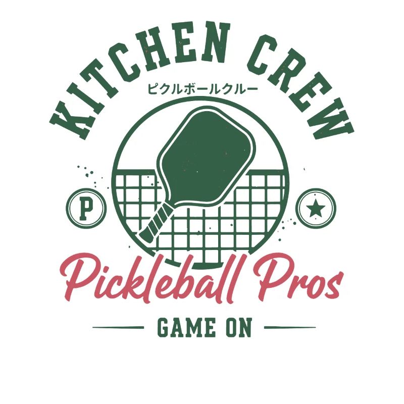 Pickleball Kitchen Crew Pros Game On Funny Player