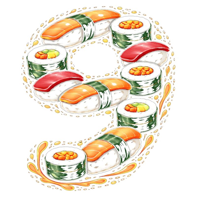 Sushi Ring Muster