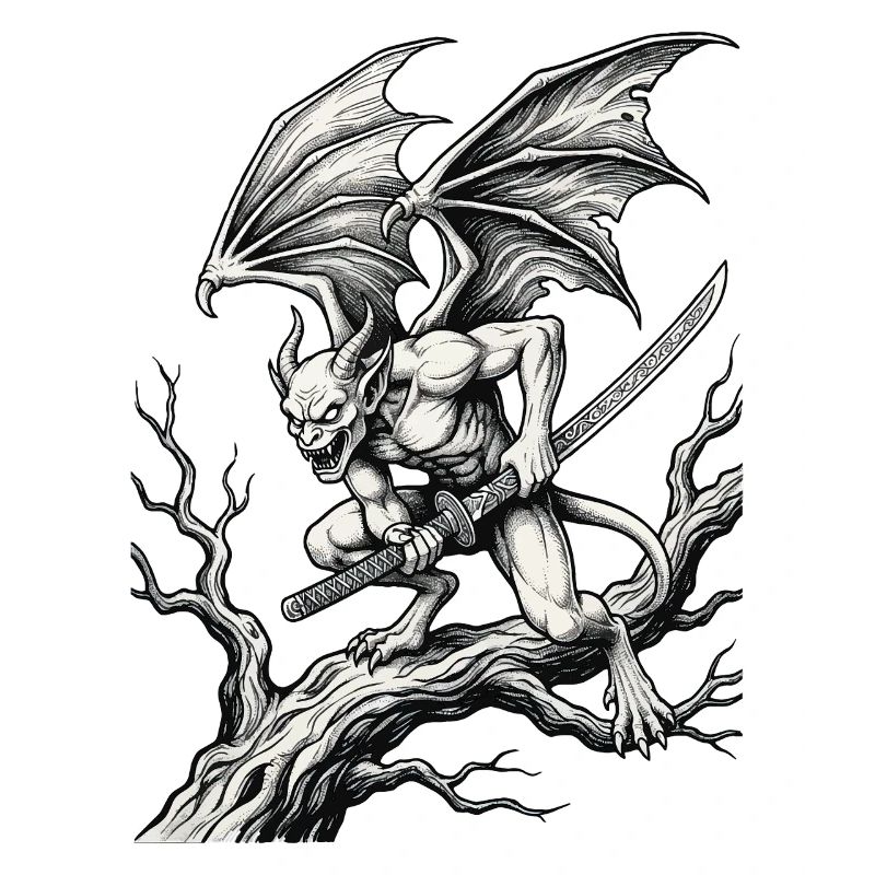 Gargoyle Schwert