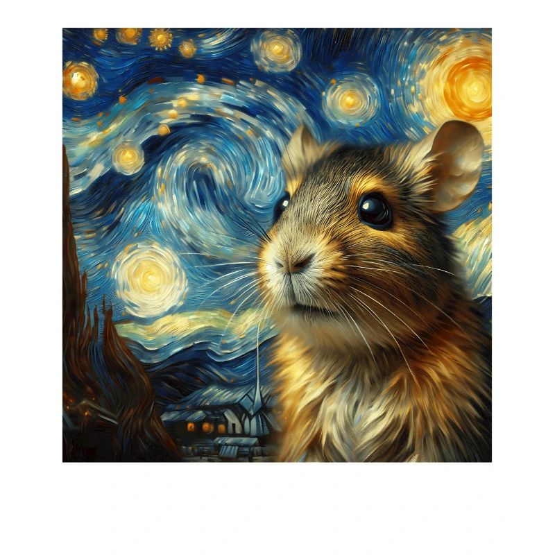 Degu Starry Night