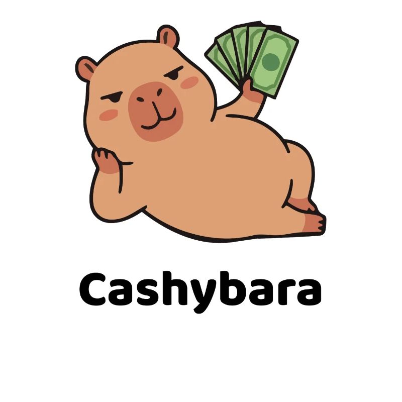 Geldschein Schwein - Cashybara - Moneymaker