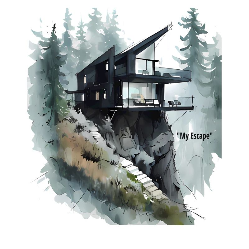 Klippen-Glashaus-Flucht