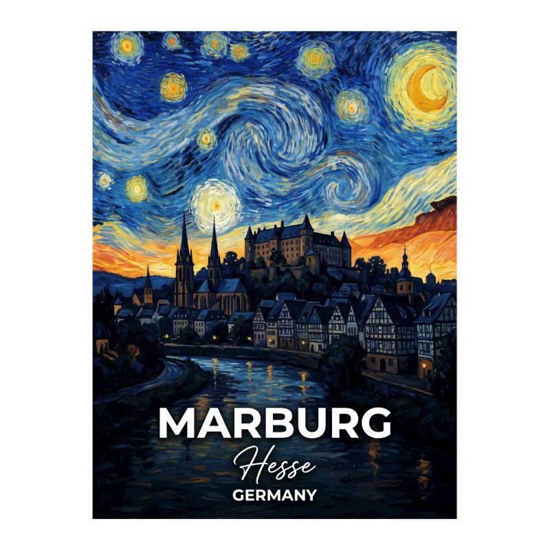 Marburg Germany Sternennacht