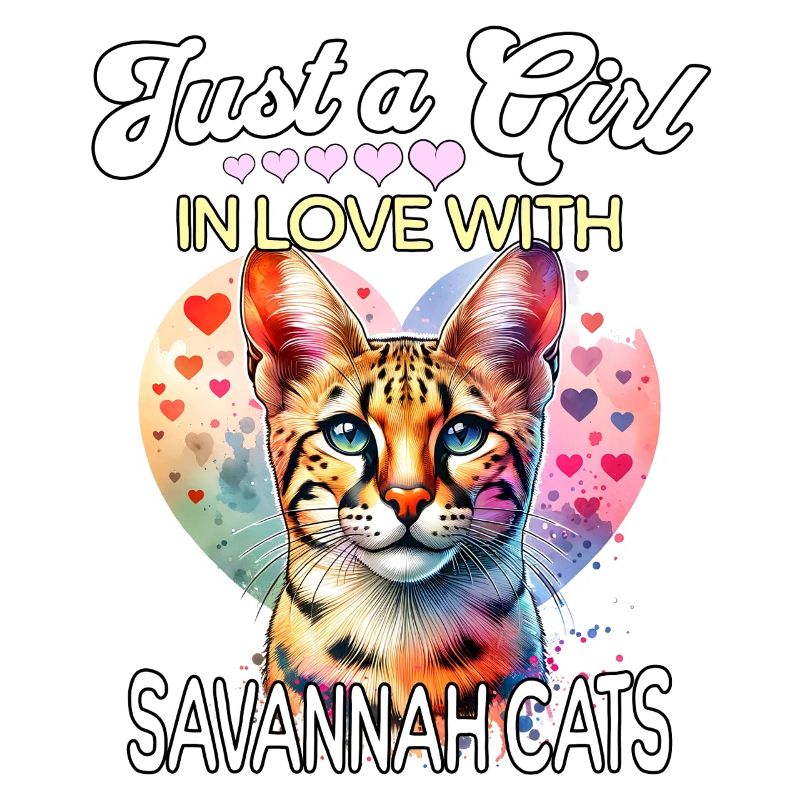 Savannah Katze Mädchen