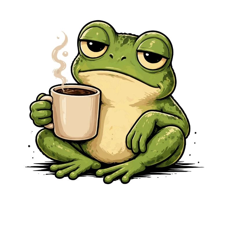 KaffeeFrosch Gemütlichkeit
