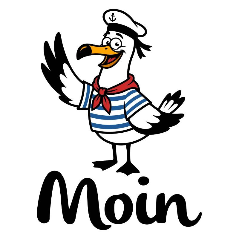 Möwe Moin Matrose