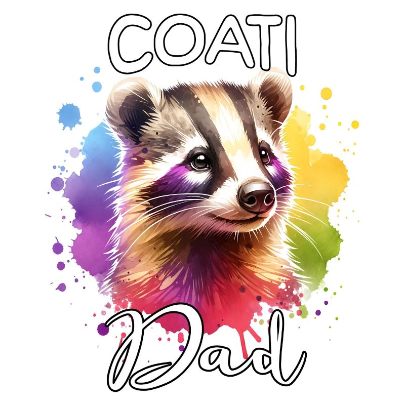 Nasenbär Papa