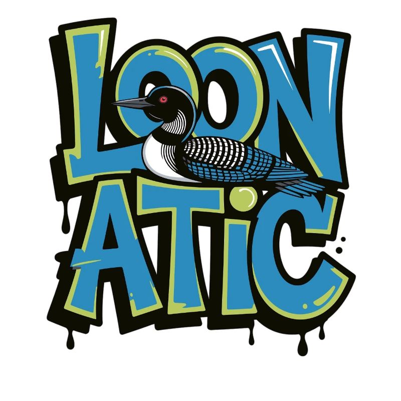 Loonatic Shirt mit Seetaucher