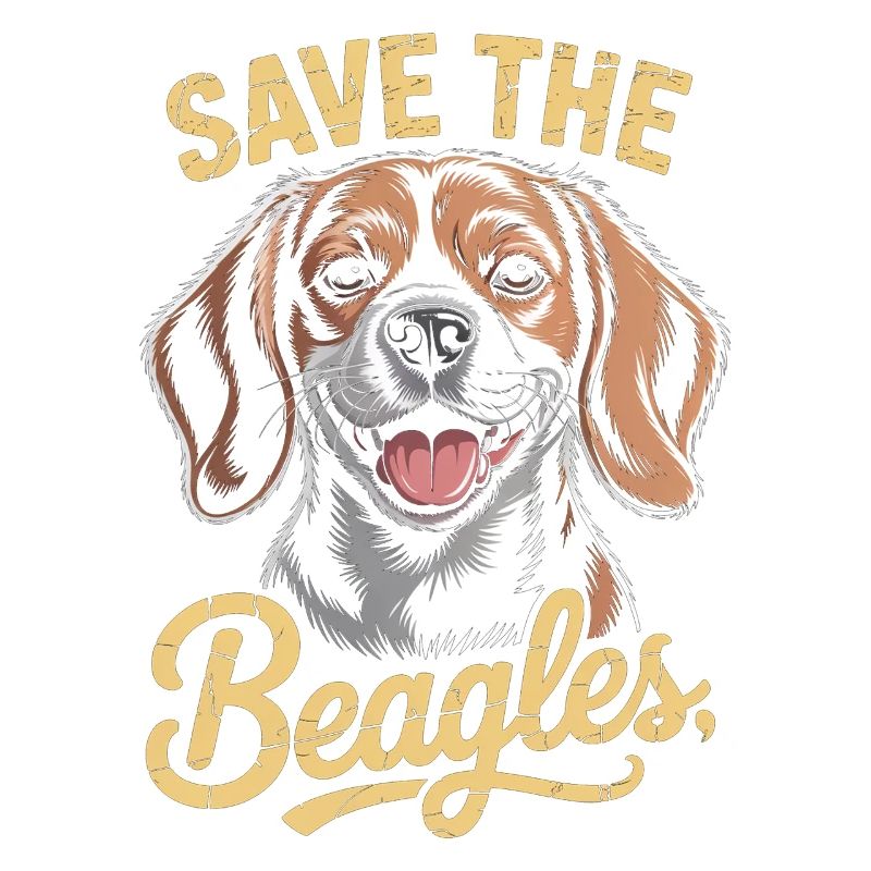 Rettet die Beagles-Illustration