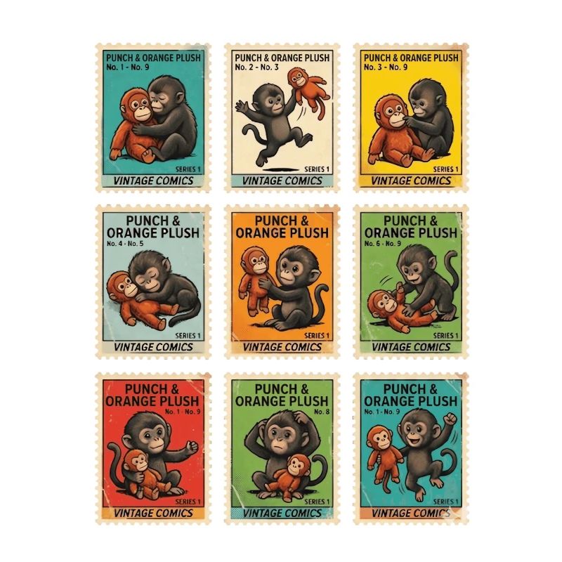 Stamps Baby Monkey Punch