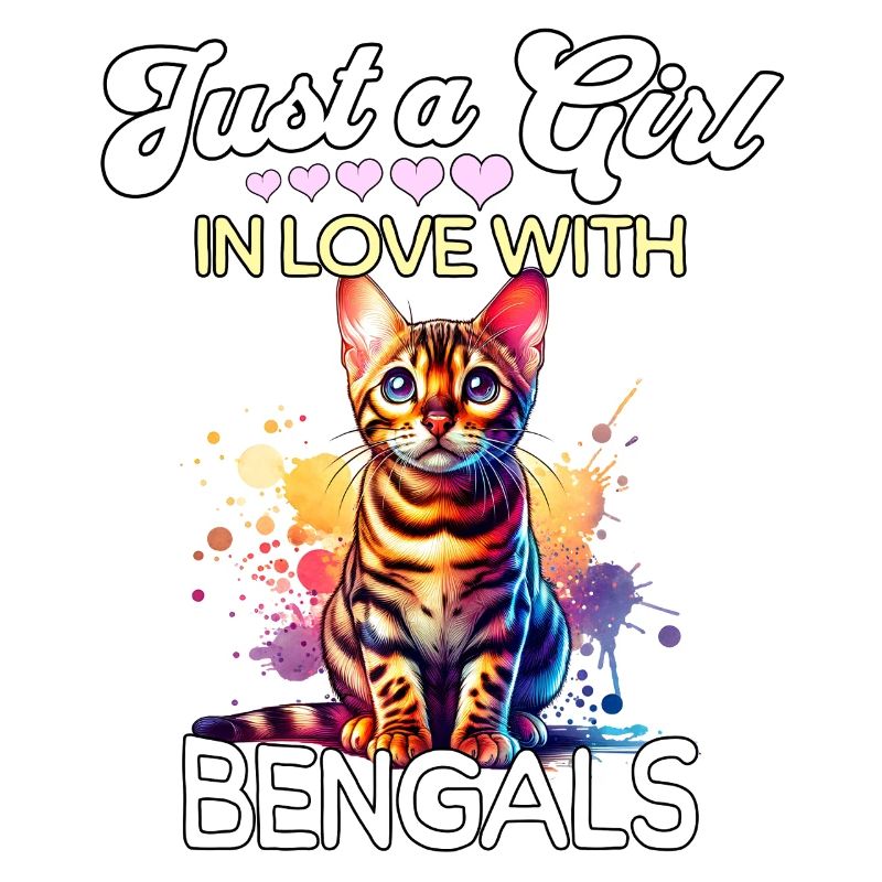 Bengalkatze Mädchen