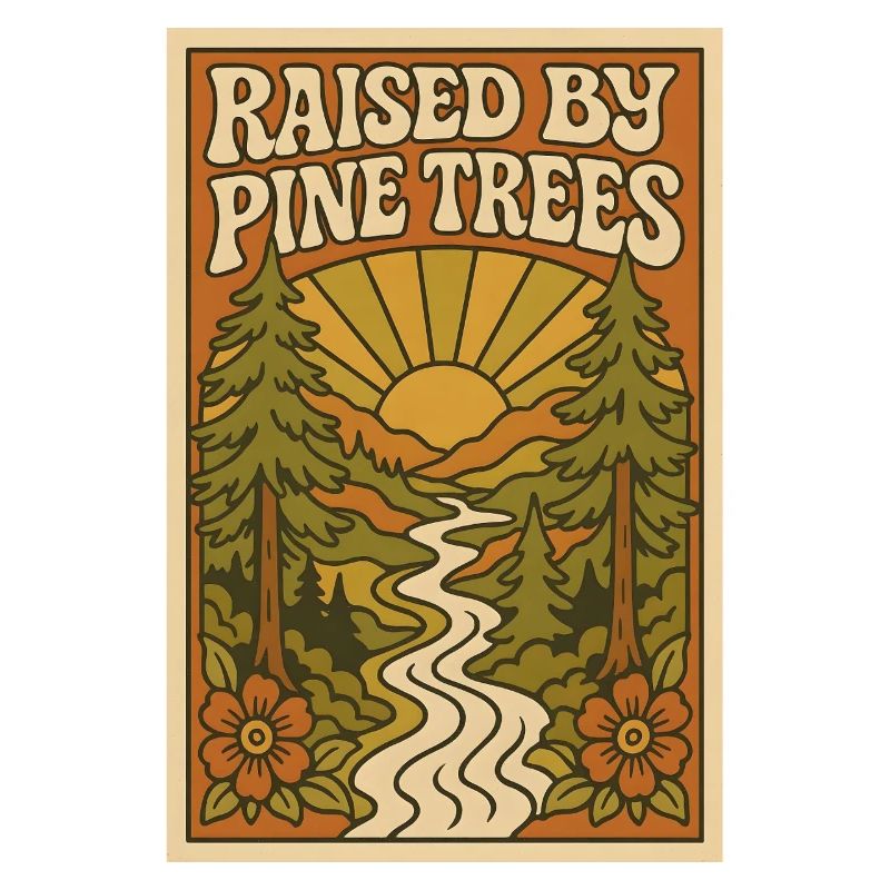 Raised by pine trees | Forest Outdoor