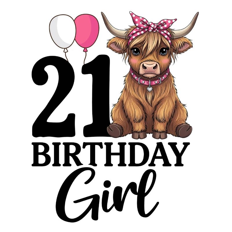 21 Birthday Girl