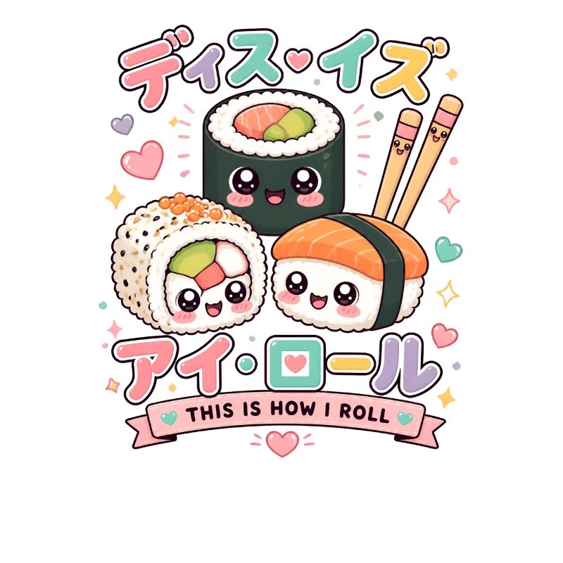 How to roll Japanese sashimi rolls