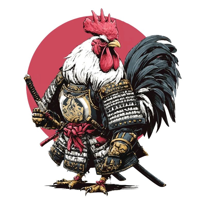 Hahn-Samurai-Rüstung