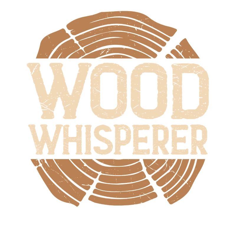 Holzflüsterer Logo Woodwisperer Holzarbeit