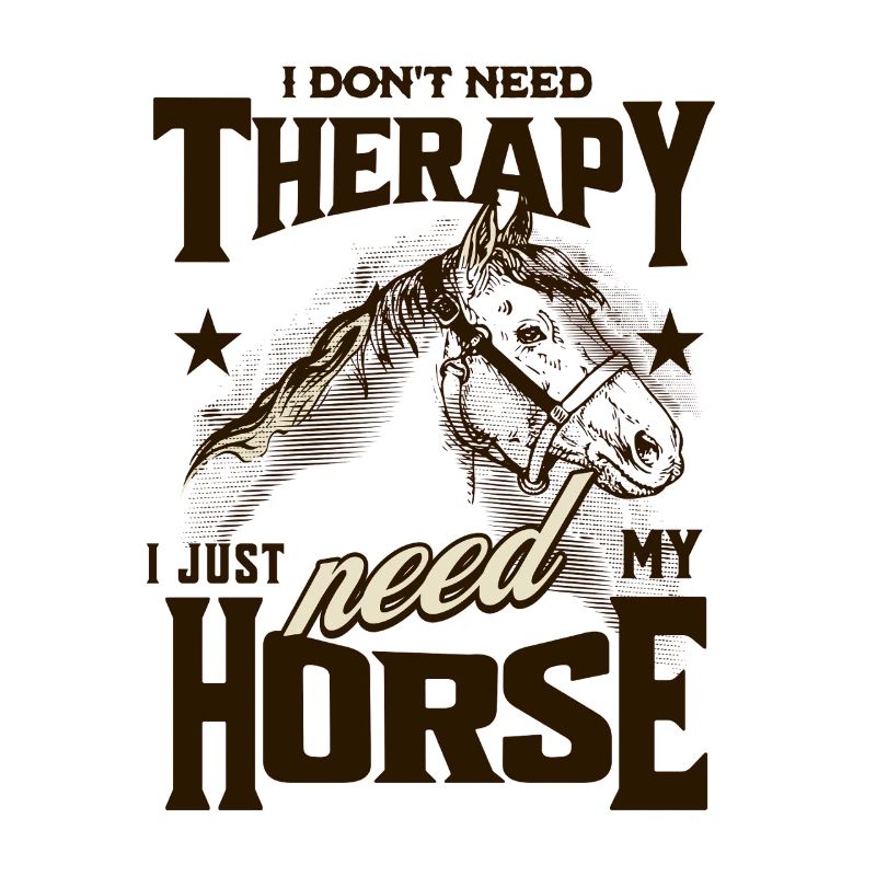 Pferdetherapie-Humor