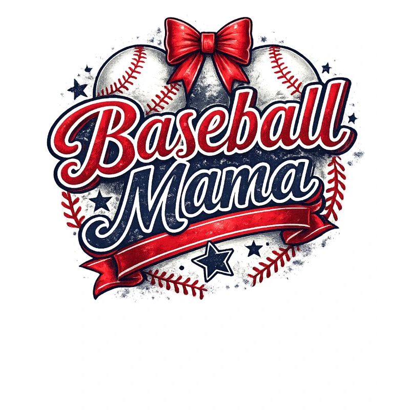 Baseball Mom: Retro Mama Baseball Gift