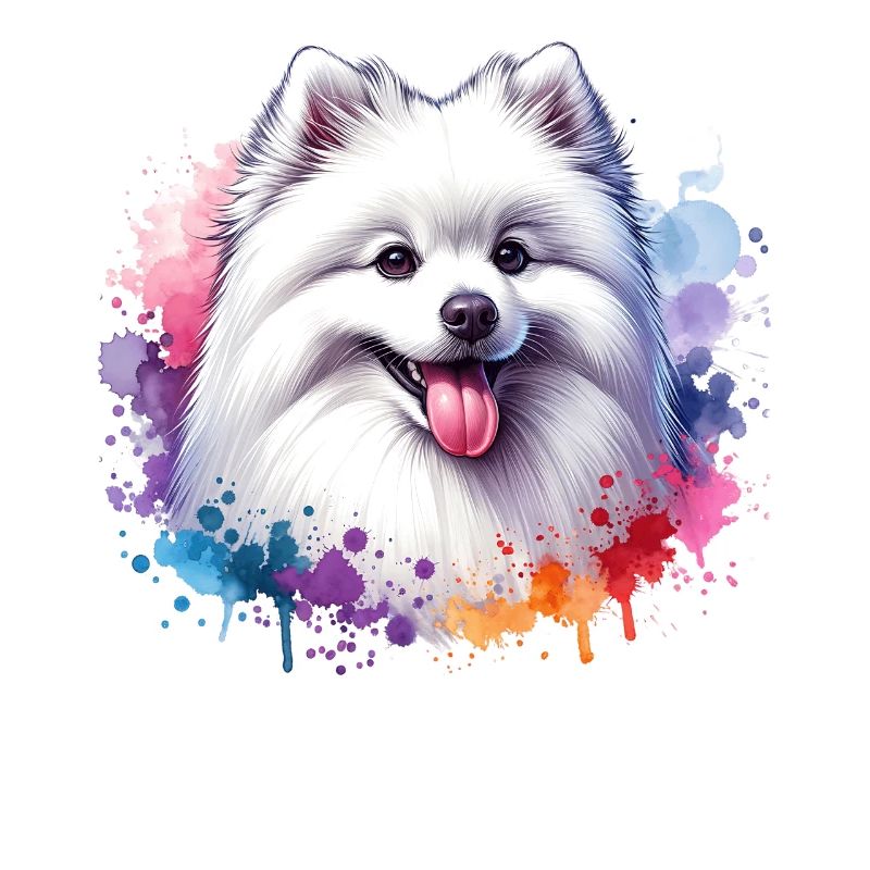 Spitz Zwergspitz Motiv