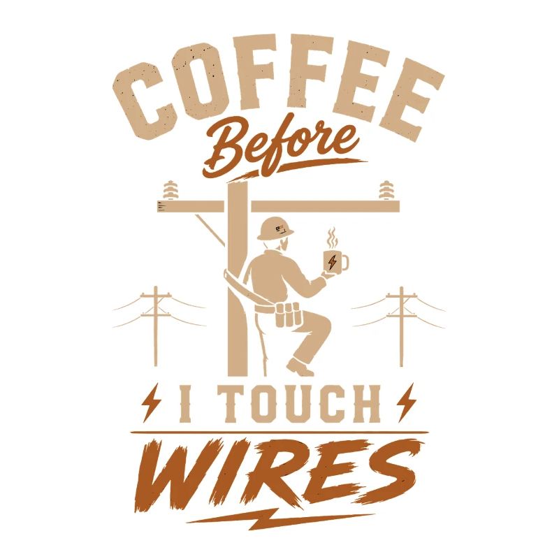 Coffee Before I Touch Cables