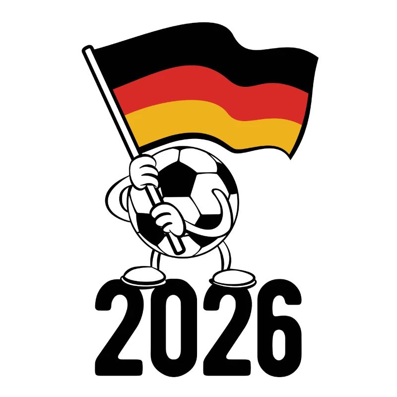 Fußball Flagge 2026