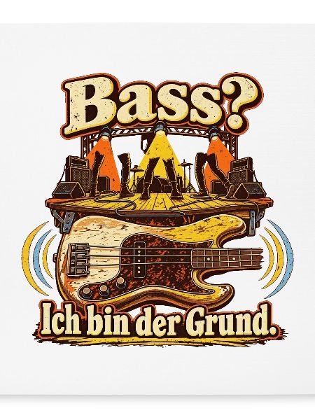 Bassist Bass Spruch Groove