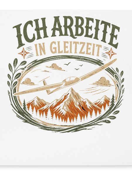 Arbeite in Gleitzeit Segelflieger