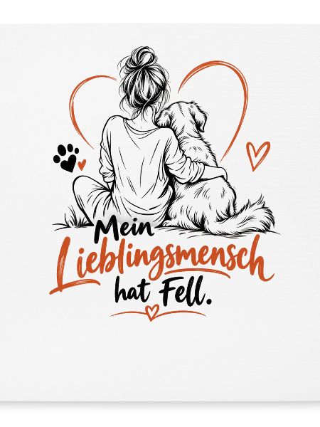 Mein Lieblingmensch hat Fell.