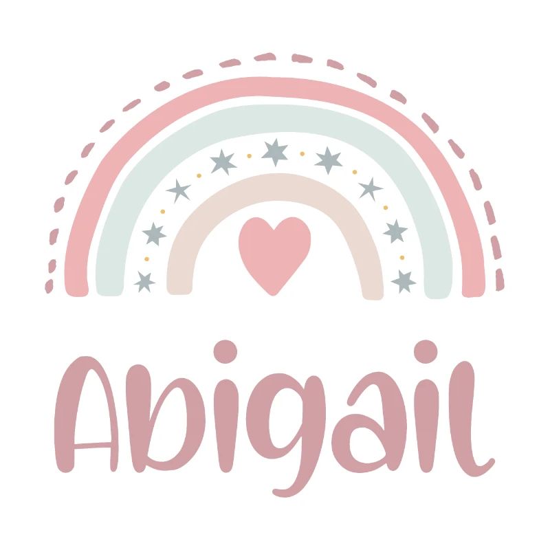 Abigail Name Rainbow