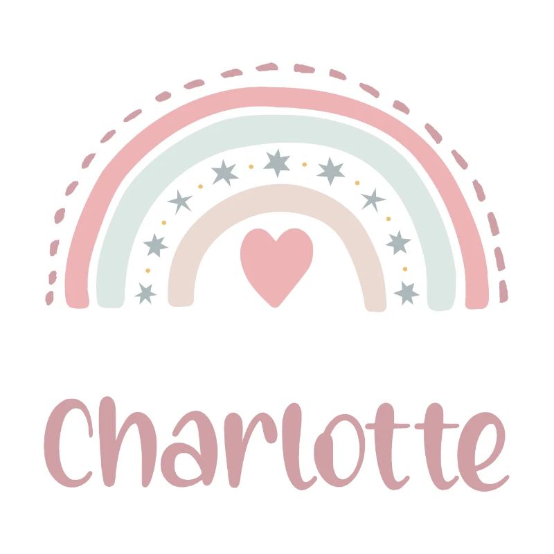 Charlotte Name Rainbow