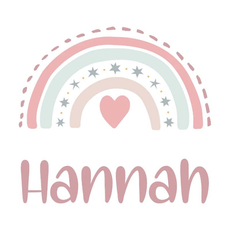 Hannah Name Regenbogen
