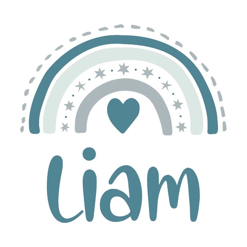 Liam Name Regenbogen