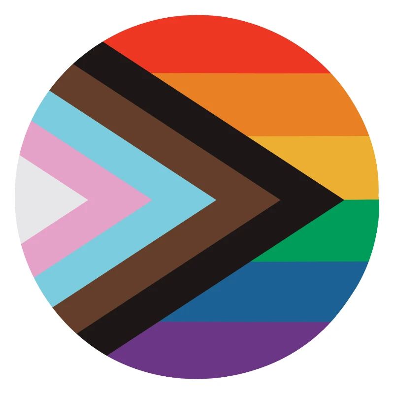 inklusive Pride-Flagge