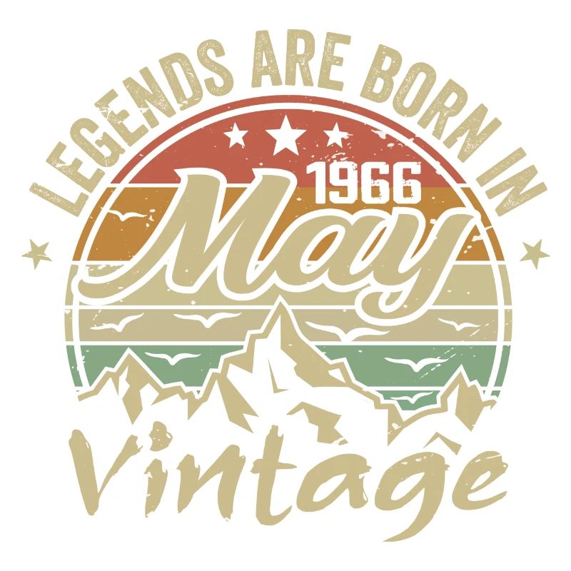 May 1966 Birthday Gift 1966 Vintage 1966