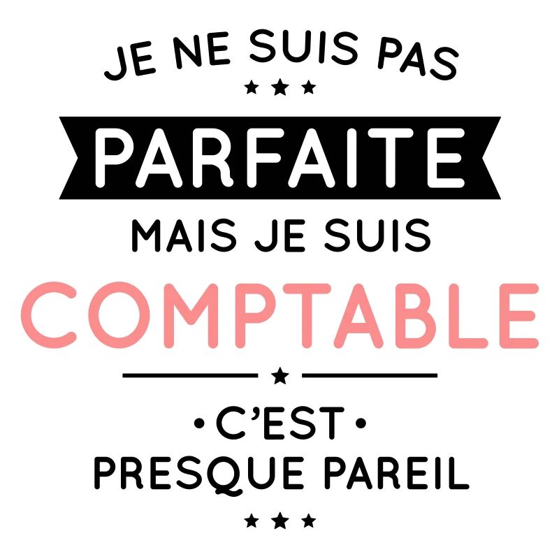 Je ne suis pas parfaite mais je suis comptable