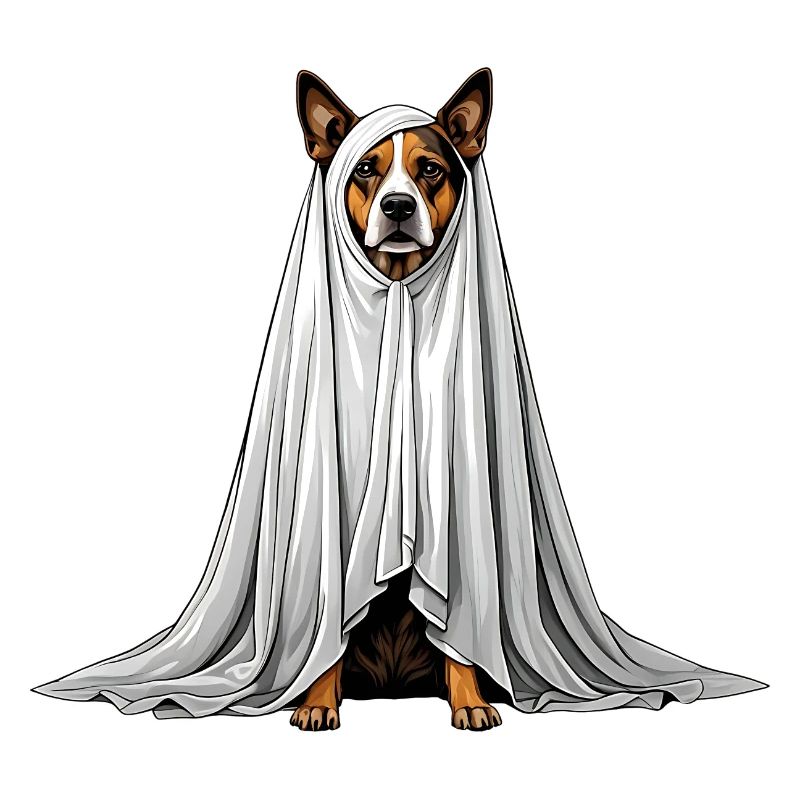 Gruseliger Hundegeist