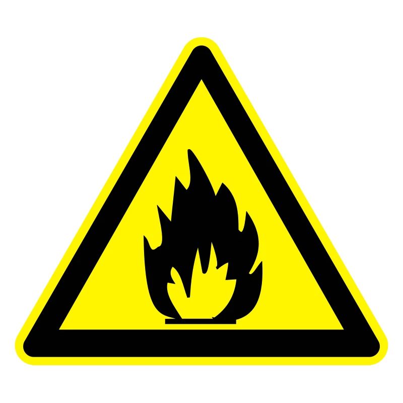 inflammable sign