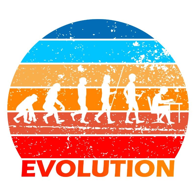 Evolution von IT EDV Informatik Computer Nerds