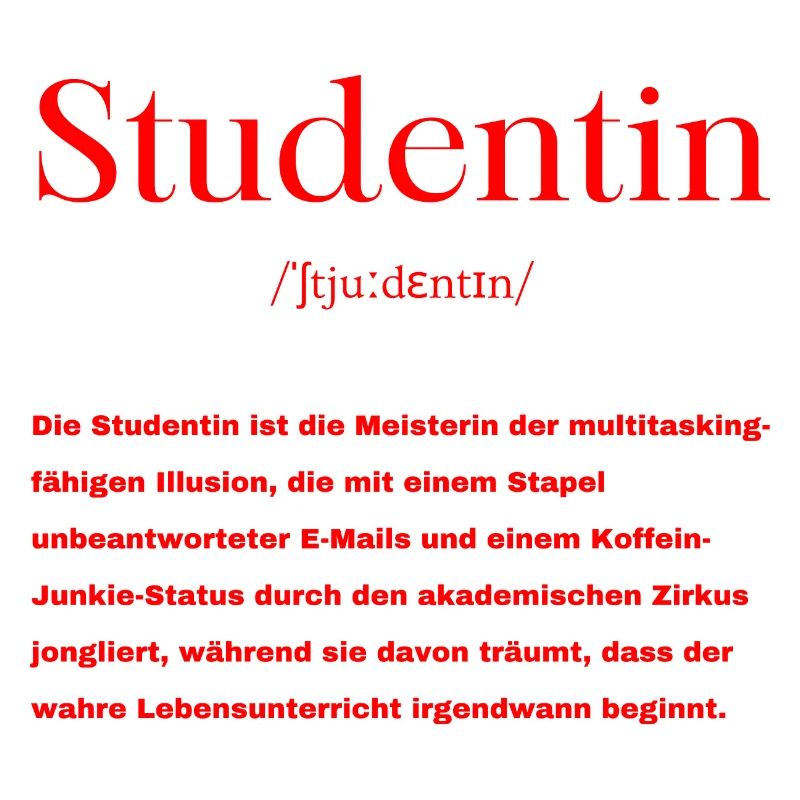 Studentin Definition