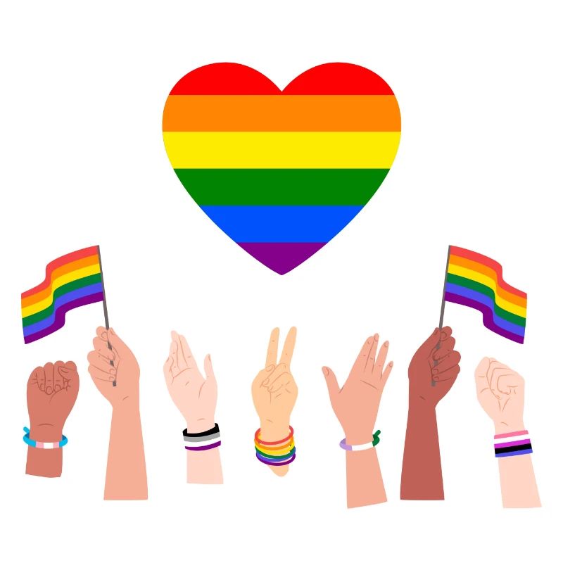 Herz Gay Pride