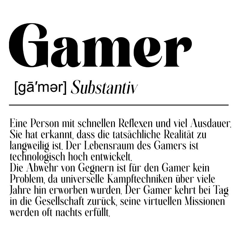 Gamer Definition