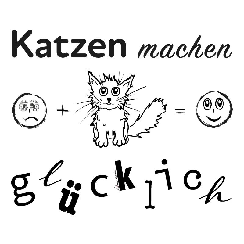 Katzen machen glücklich